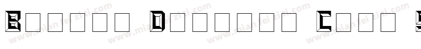 Baguet Display Caps SSi字体转换
